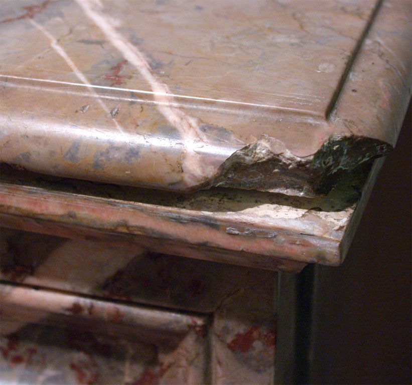Regency 18th Century French Marble Mantle For Sale