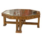 Octagonal Fretwork Coffee Table