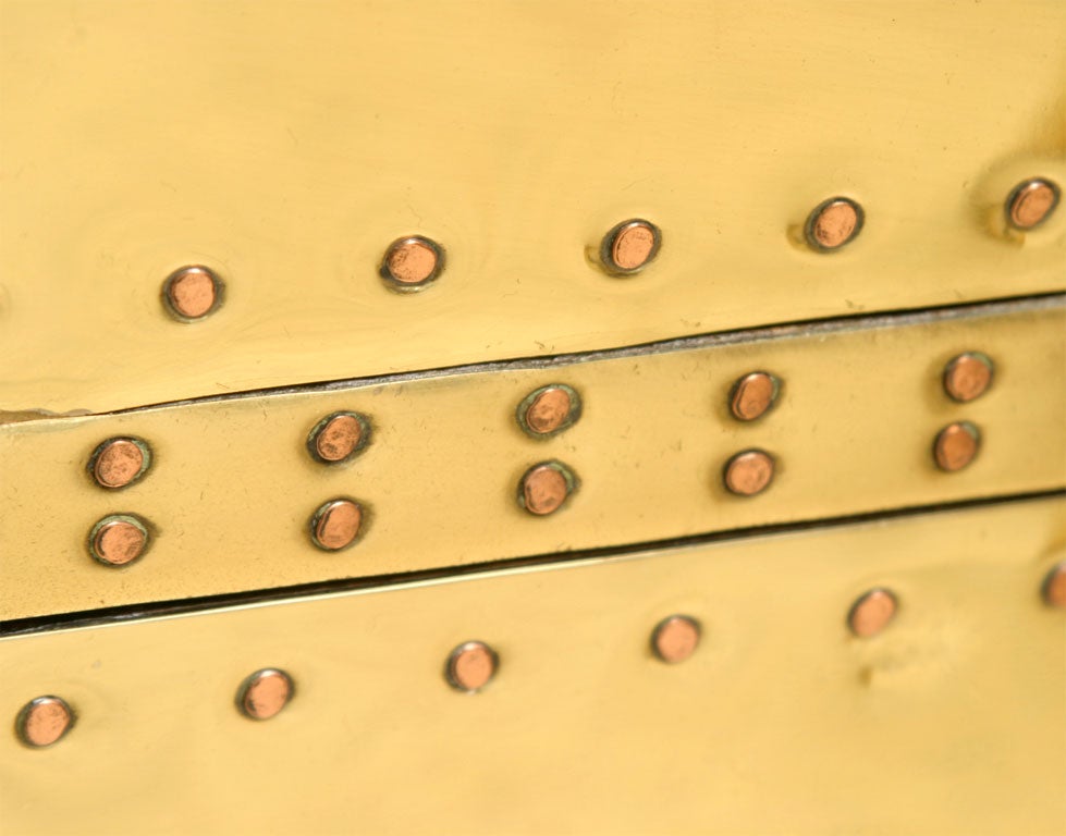 Spanish 60's Brass Chest of Drawers