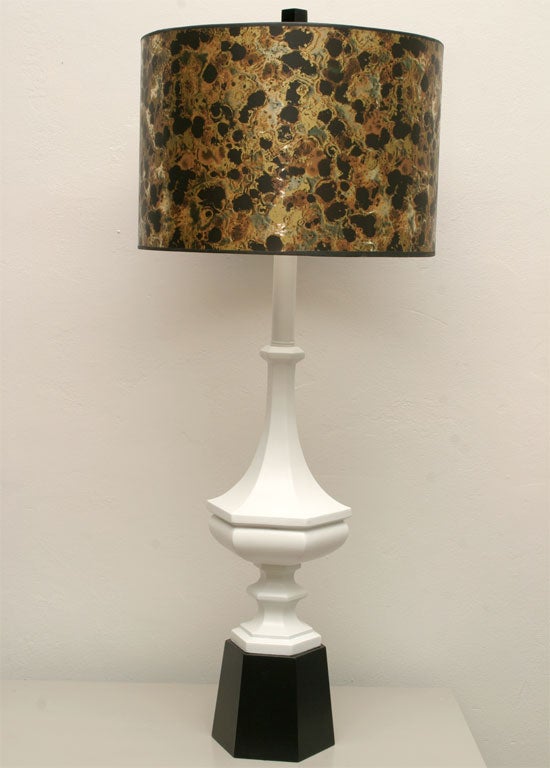 Pair of 60's Chapman Finial Lamps