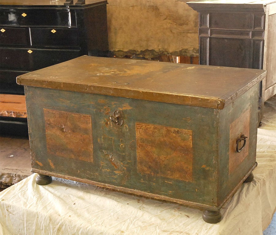 19th Century Italian Painted Chest