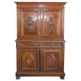 Antique French Carved Sideboard