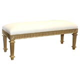 Reproduction Italian Neoclassical Bench