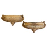 Cast Concrete Wall Planters
