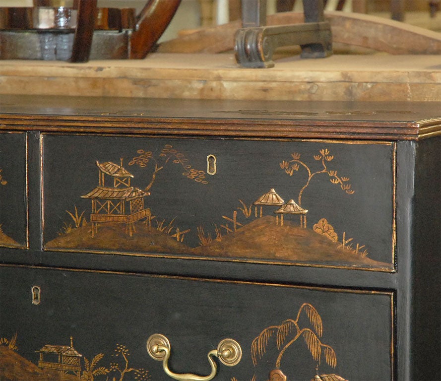 19th Century Chinoiserie Chest of Drawers