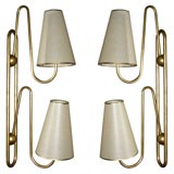 Two 1950s Sconces by Jean Royère