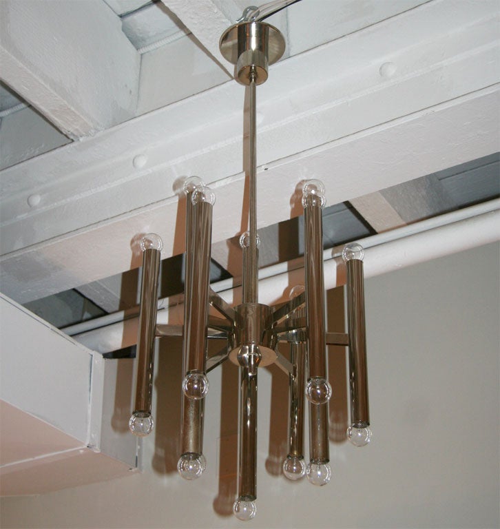18-Light Chrome Hanging Fixture