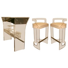 Free Standing Bar (Only) In the style of Charles Hollis Jones