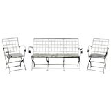 French Metal Garden Furniture