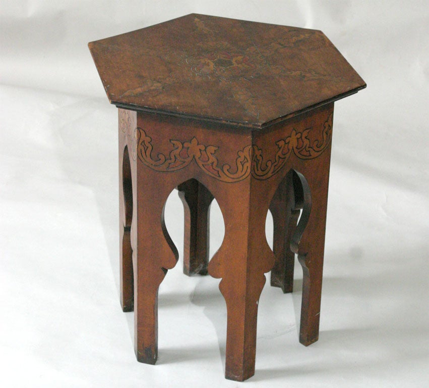 20th Century SIX - SIDED TABLE