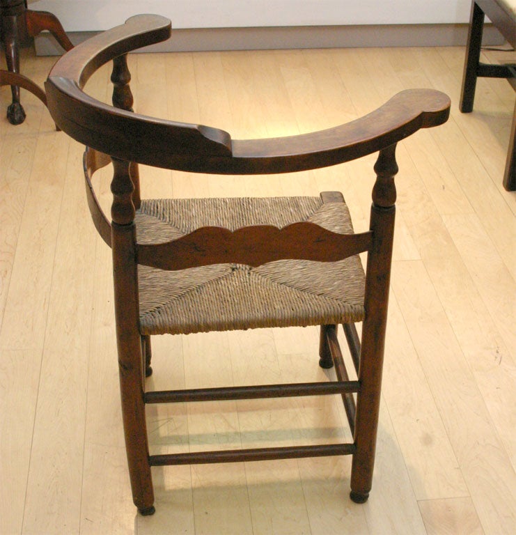 18th Century and Earlier 18thc. Corner Chair For Sale