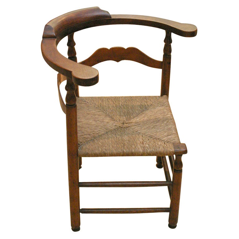 18thc. Corner Chair For Sale