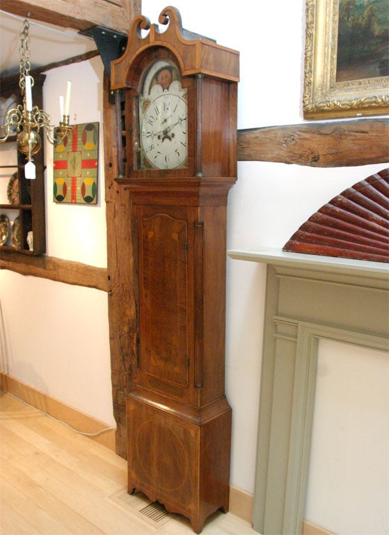 19th Century Tall Case Clock For Sale