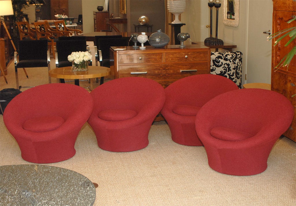 Pierre Paulin Artifort Mushroom Chairs