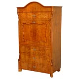 Mahogany Veneered Biedermeier Secretaire