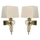 Vintage Pair  of French Sconces