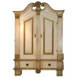 Antique 19th Century Sweedish Court Cupboard