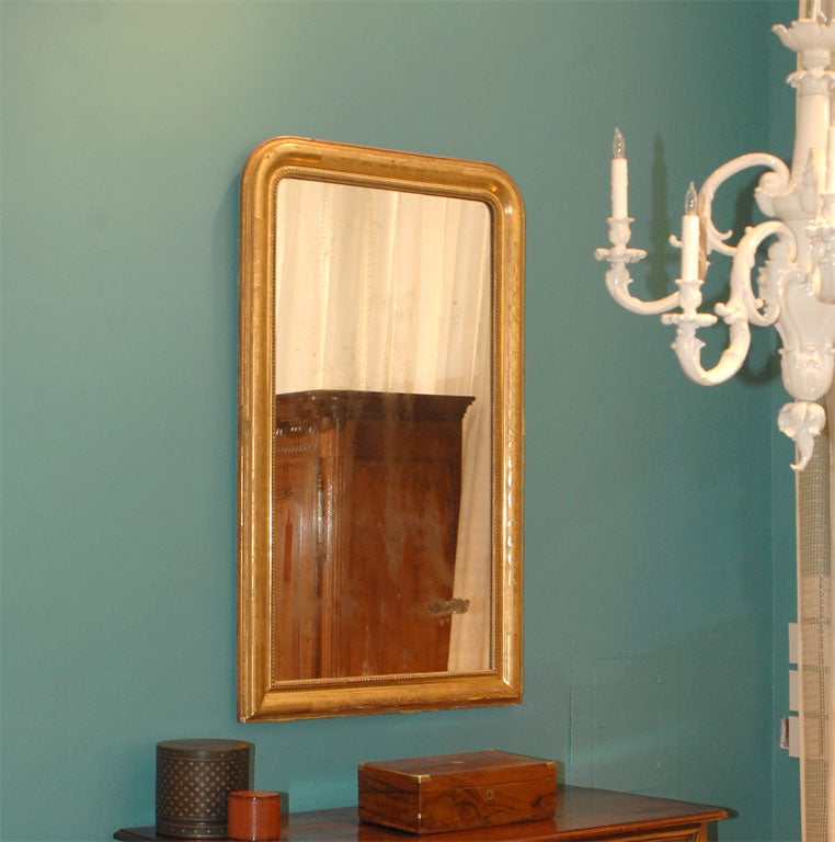 Curved Shoulder Louis Philippe Mirror