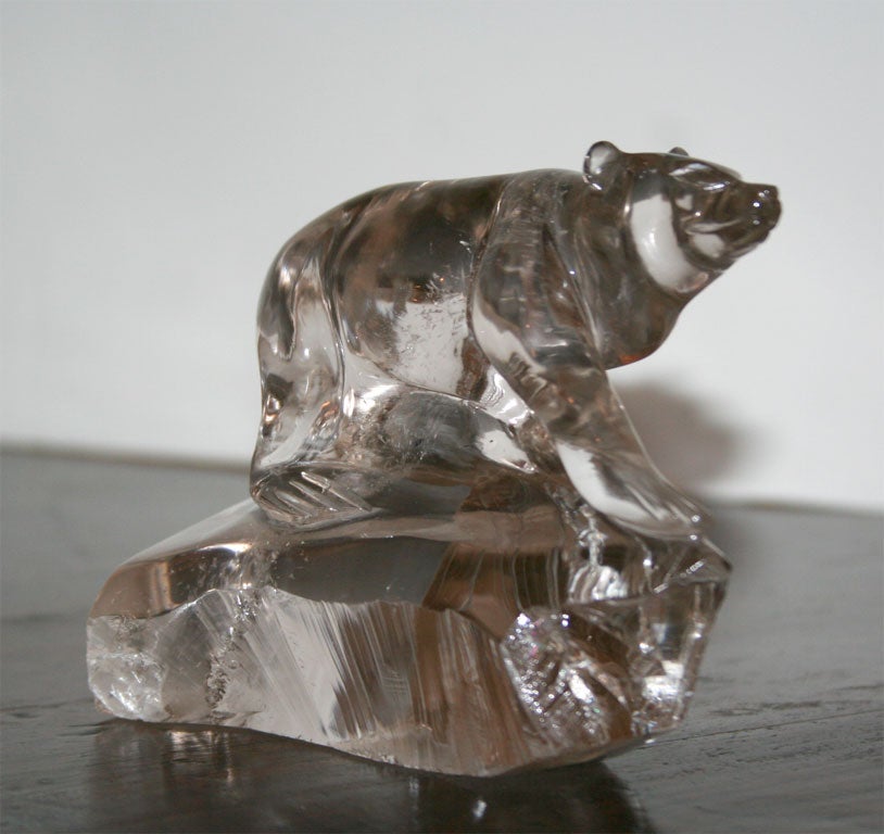 Rock Crystal Bear