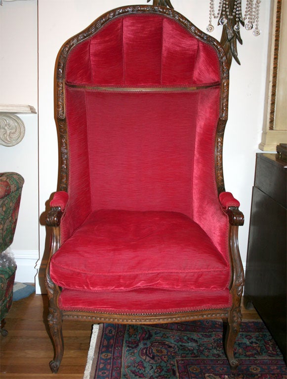 French Louis XVI style porters chair 2
