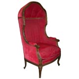 Antique French Louis XVI style porters chair
