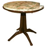 Sculptural Circular Side Table