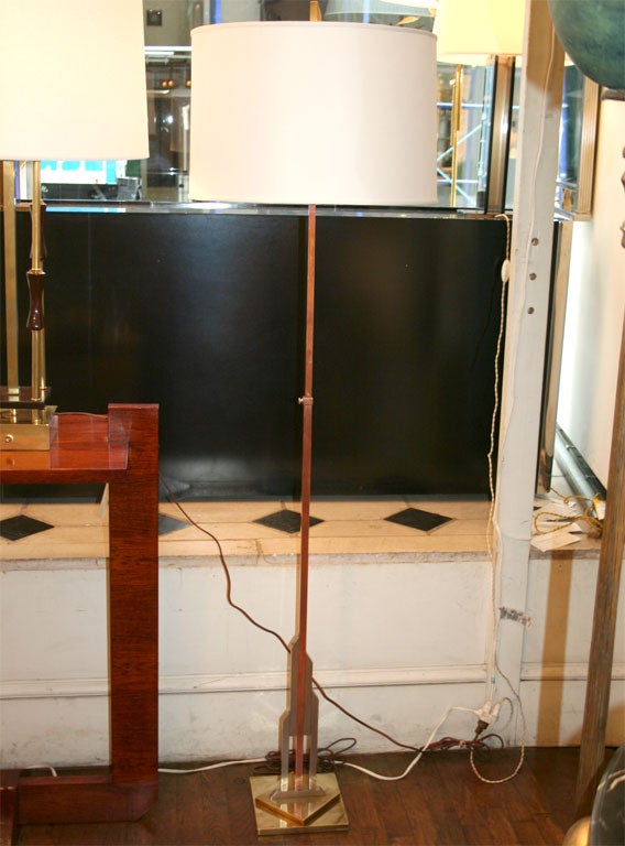 A pair of floor lamps, Jules BOUY