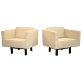 Pair of Club Chairs by Harvey Probber