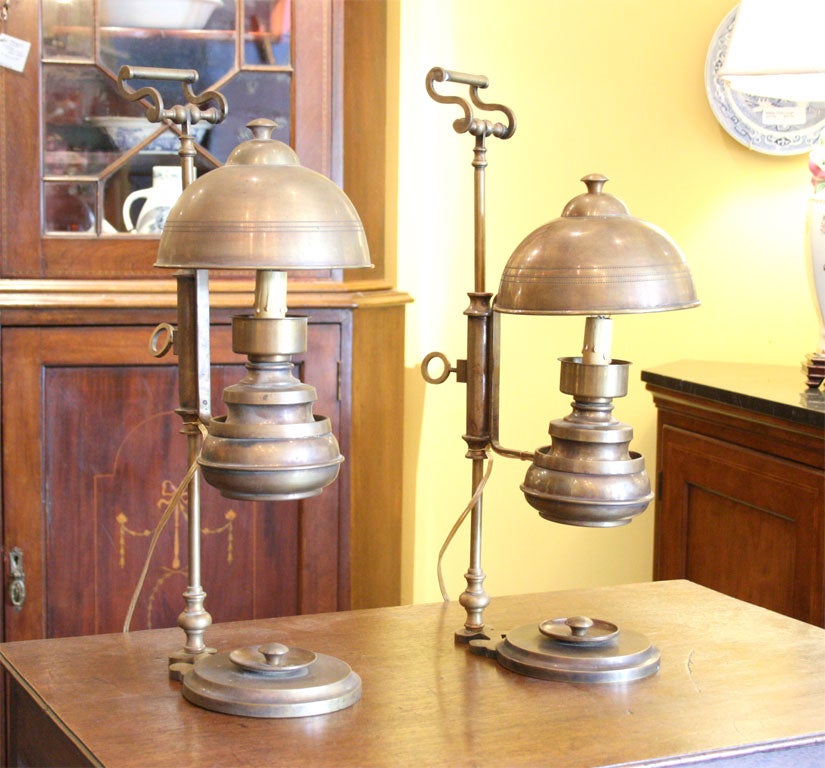 Pair of Converted Lamps