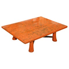 20th Century Japanese Lacquer Low Table
