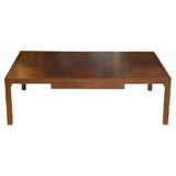 Retro Dunbar Parquet Top Coffee Table