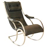 Vintage Pace Collection Chrome Rocker