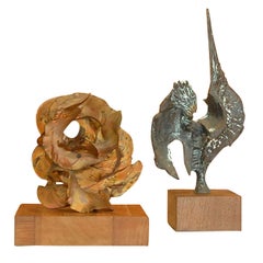 California  Bronze Abstract Sculptures