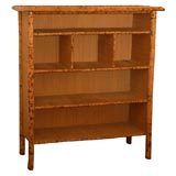 Vintage Bamboo Bookcase
