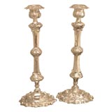 Simply Grand Silver-Plate Candlesticks