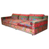 Retro Clean-line Sofa designed by Harvey Probber