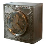 R. Lalique Art Deco Clock "Quatre Moineaux"