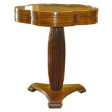 Revolving Deco Style Side Table