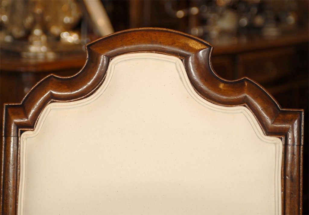 Set of 10 19th Century French Walnut Dining Chairs