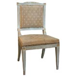 * 7240 SINGLE PAINTED CONSULATE PERIOD CHAIR