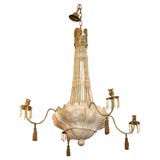 7207   FANCIFUL BAROQUE  STYLE CHANDELIER