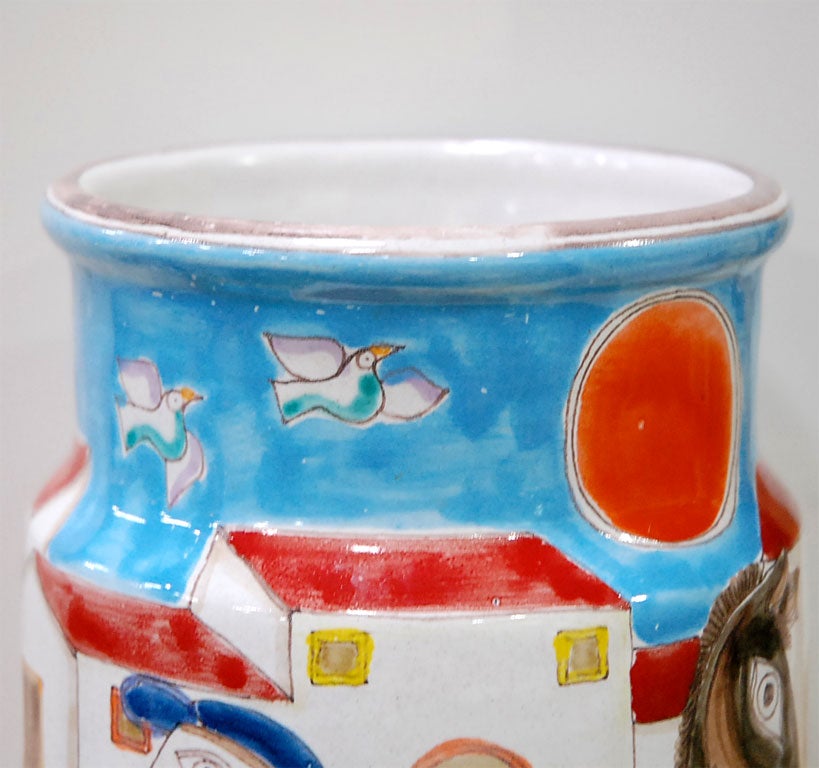 Italian Big Desimone Vase