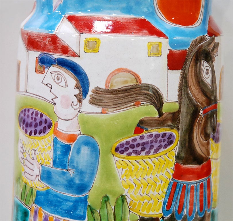 20th Century Big Desimone Vase