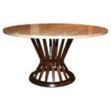 Large wheat sheaf table by Edward Wormley for Dunbar