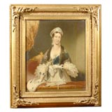 Oil Painting Queen Victoria