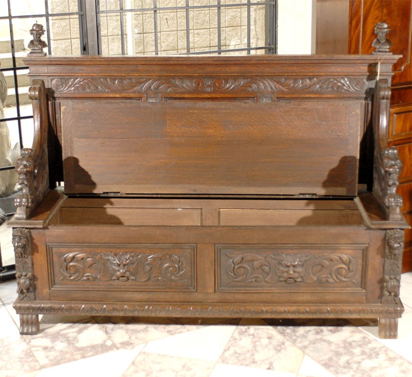 19th Century Deacon's Bench