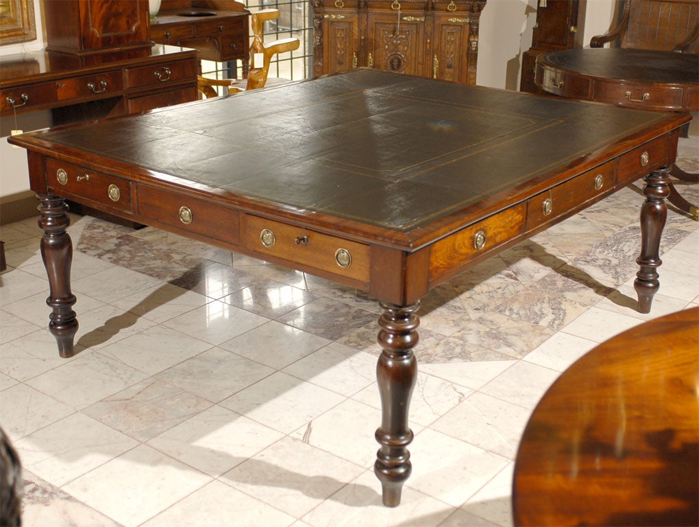 Exceptional English Library/Conference Table