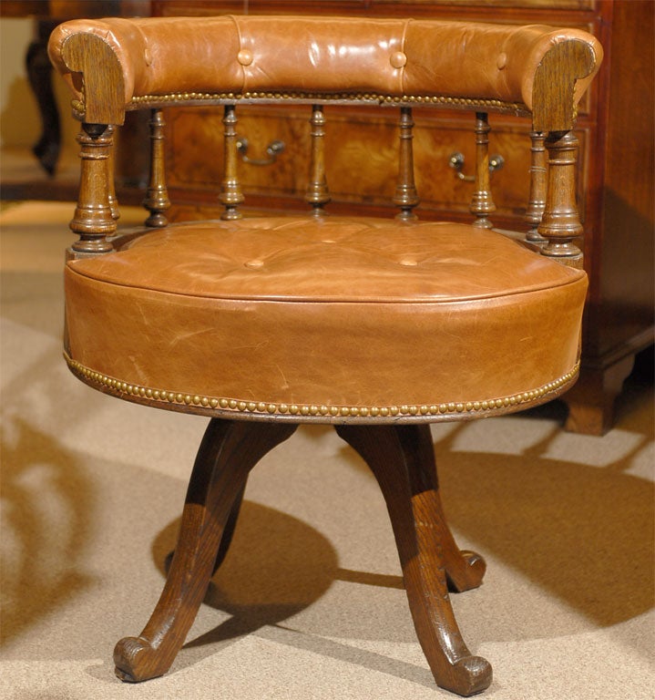 English 'Captain's' Desk Chair