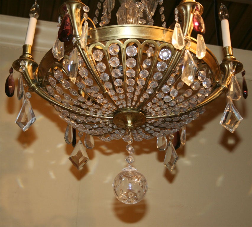 ten light chandelier