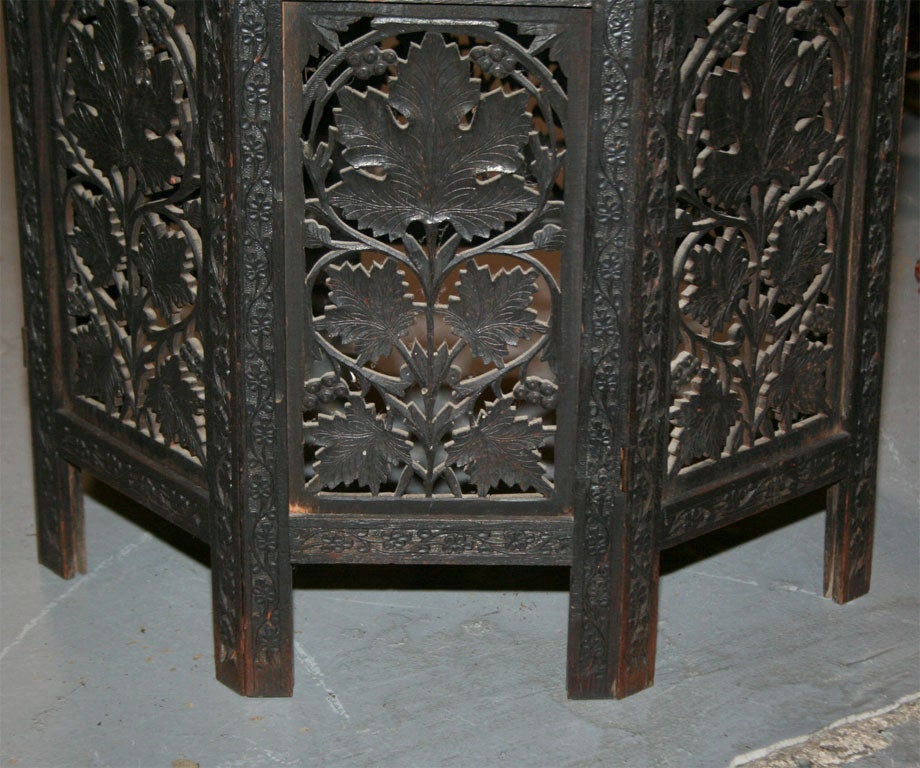 20th Century Turn-Of-The Century Anglo-Indian Octagonal Table